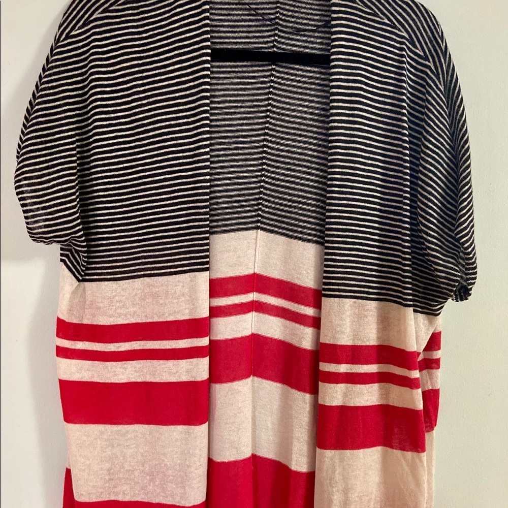 Mixed Stripe Cardigan